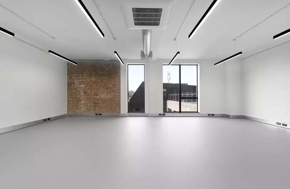 Office space to rent at Mare Street Studios, 203/213 Mare Street, Hackney, London, unit MS.310, 984 sq ft (91 sq m).