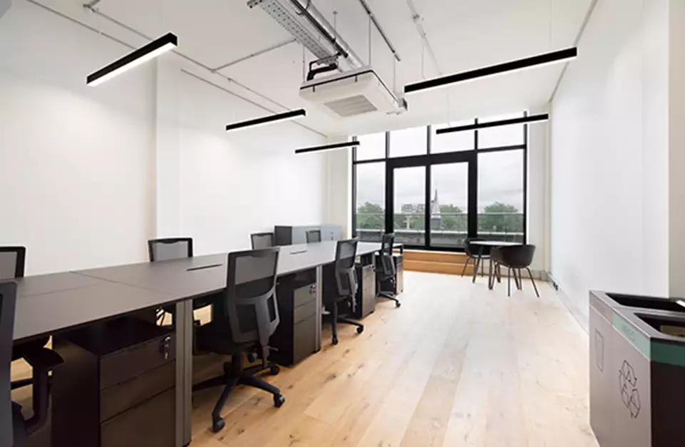 Office space to rent at Mare Street Studios, 203/213 Mare Street, Hackney, London, unit MS.403, 371 sq ft (34 sq m).