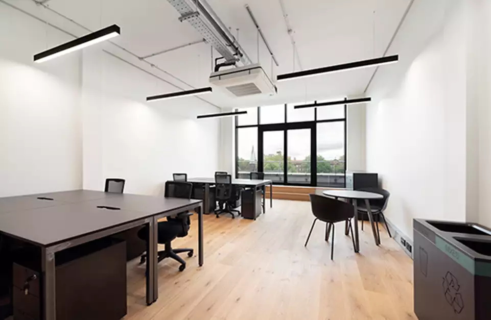Office space to rent at Mare Street Studios, 203/213 Mare Street, Hackney, London, unit MS.405, 390 sq ft (36 sq m).