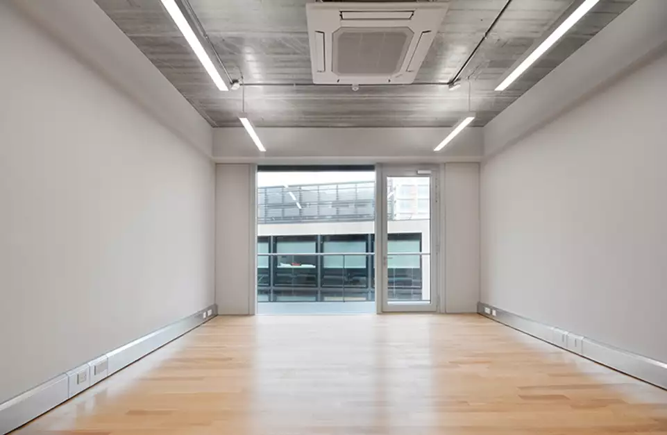 Office space to rent at Metal Box Factory, 30 Great Guildford Street, Borough, London, unit GG.421, 308 sq ft (28 sq m).