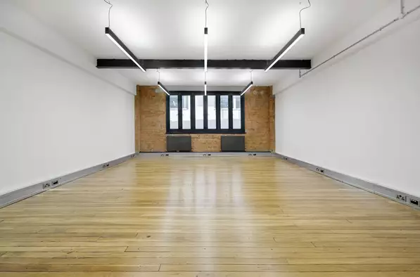 Office space to rent at Canalot Studios, 222 Kensal Road, Westbourne Park, London, unit CN.209, 550 sq ft (51 sq m).
