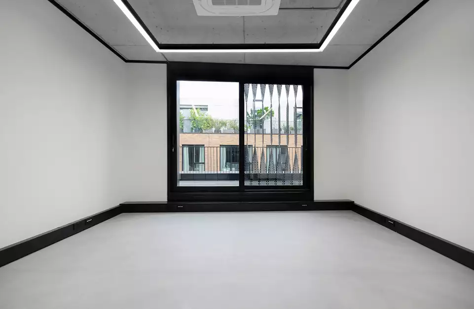 Office space to rent at The Frames, 1 Phipp Street, London, unit FR.308, 262 sq ft (24 sq m).