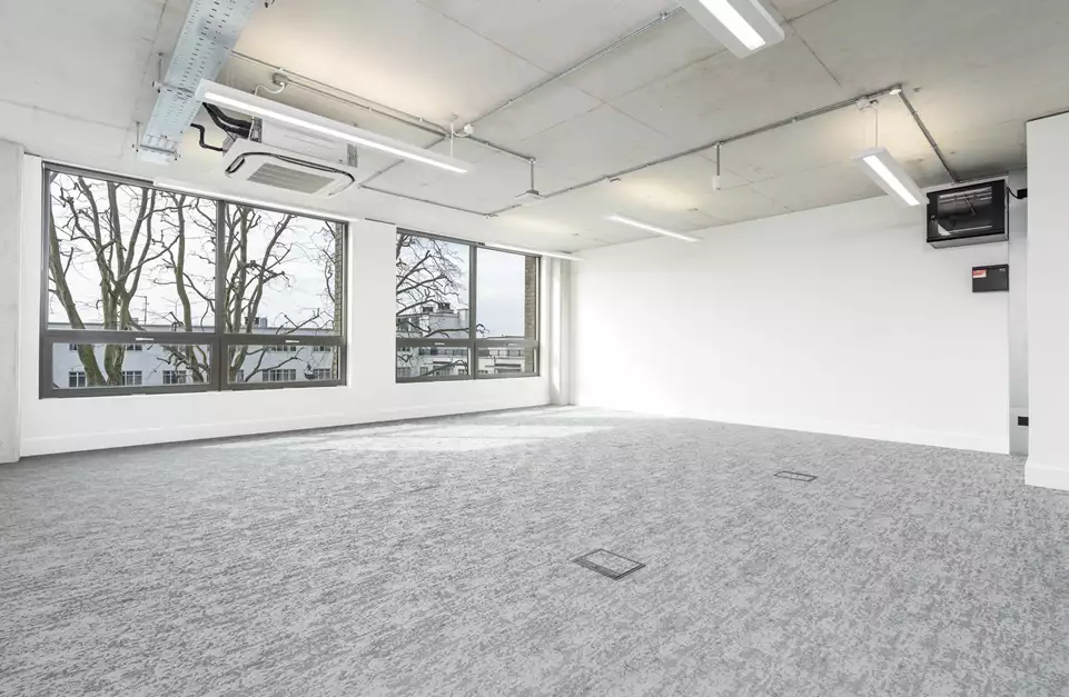 Office space to rent at Grand Union Studios, 332 Ladbroke Grove, London, unit GU.3.10, 538 sq ft (49 sq m).
