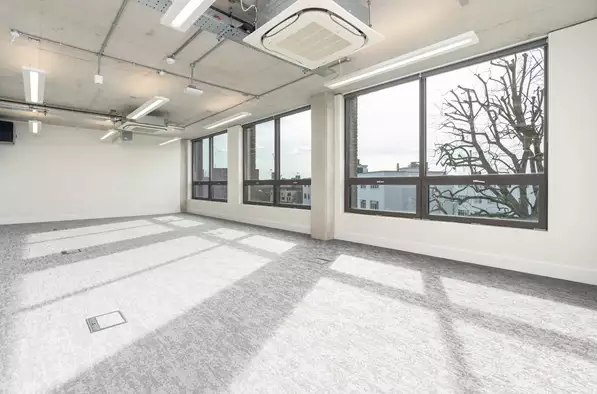 Office space to rent at Grand Union Studios, 332 Ladbroke Grove, London, unit GU.3.14, 660 sq ft (61 sq m).