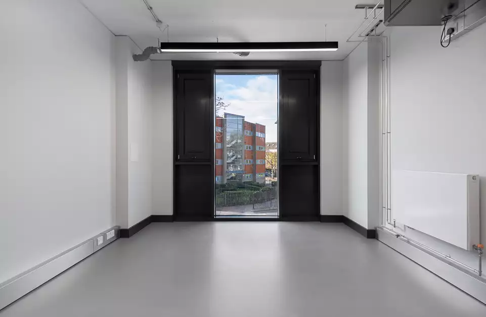 Office space to rent at Lock Studios, 7 Corsican Square, London, unit LK.110, 159 sq ft (14 sq m).