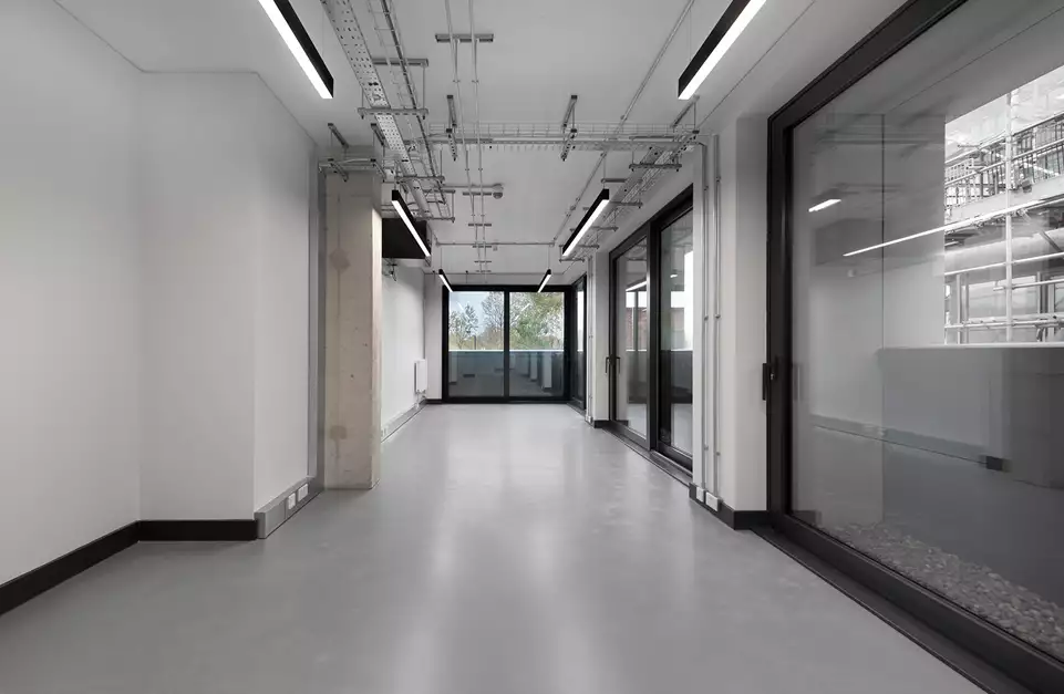 Office space to rent at Lock Studios, 7 Corsican Square, London, unit LK.217, 364 sq ft (33 sq m).