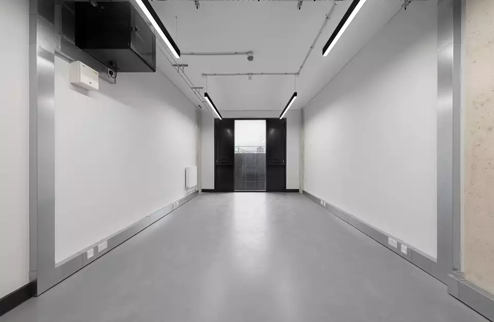 Office space to rent at Lock Studios, 7 Corsican Square, London, unit LK.402, 315 sq ft (29 sq m).