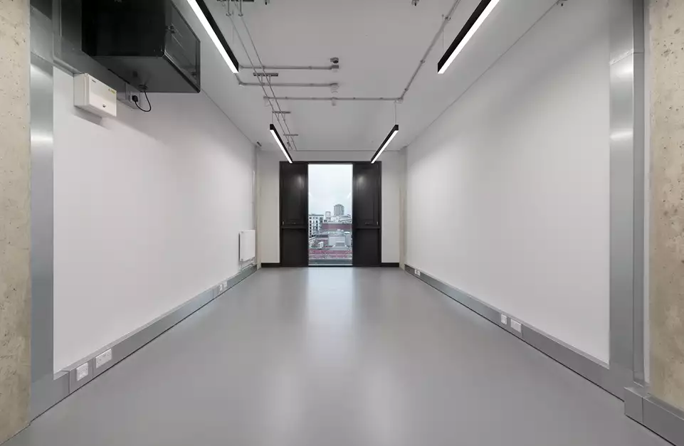 Office space to rent at Lock Studios, 7 Corsican Square, London, unit LK.503, 316 sq ft (29 sq m).