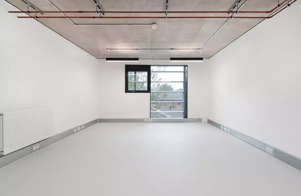 Office space to rent at The Light Bulb, 1 Filament Walk, Wandsworth, London, unit LU.231, 317 sq ft (29 sq m).