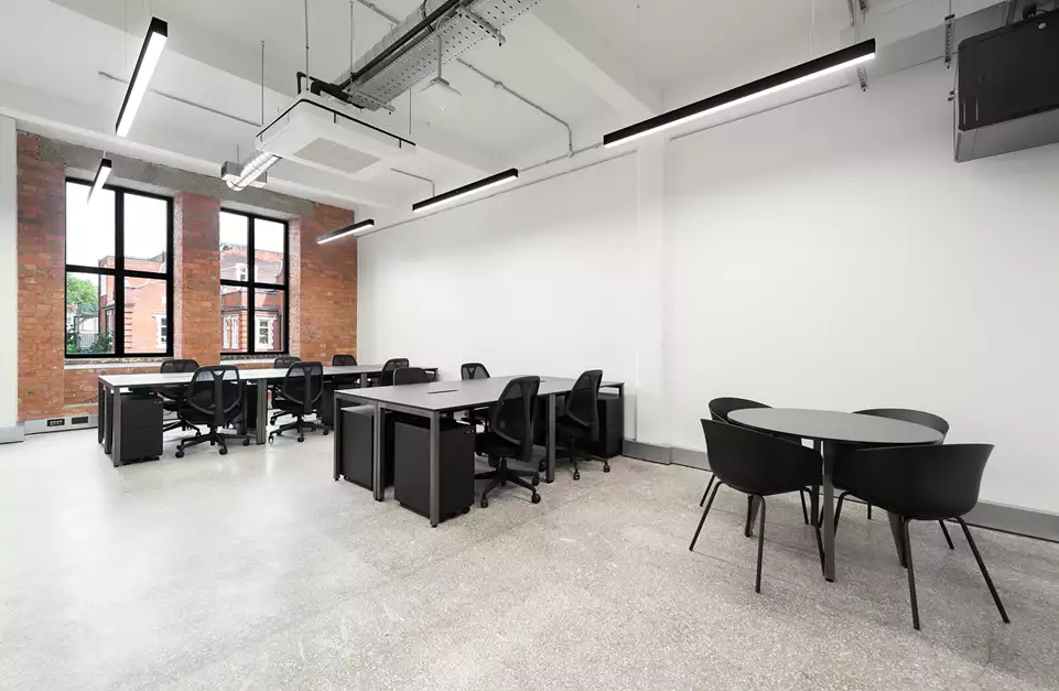 Office space to rent at Mare Street Studios, 203/213 Mare Street, Hackney, London, unit MS.104, 464 sq ft (43 sq m).
