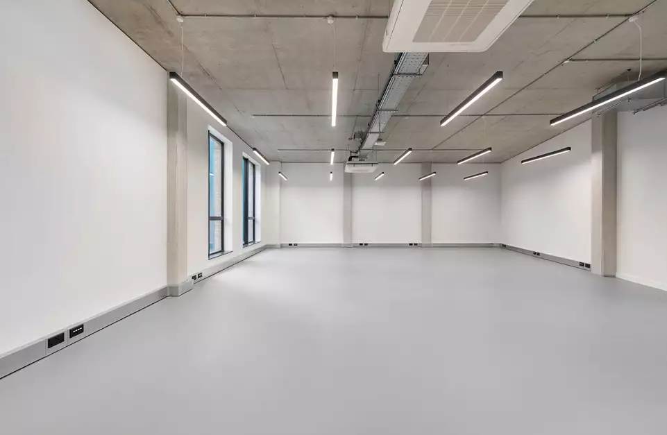 Office space to rent at Mare Street Studios, 203/213 Mare Street, Hackney, London, unit MS.121, 1103 sq ft (102 sq m).