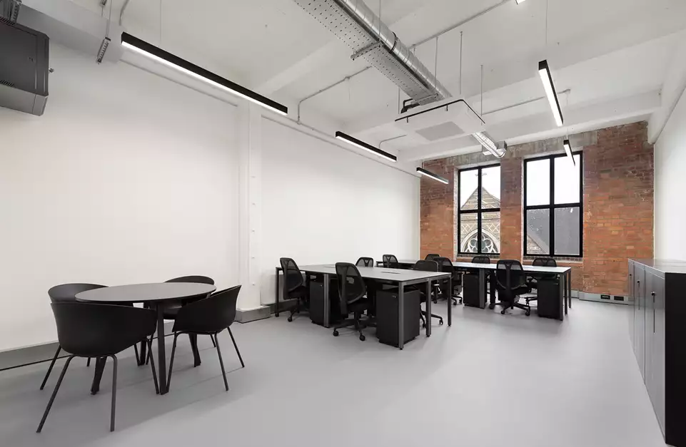 Office space to rent at Mare Street Studios, 203/213 Mare Street, Hackney, London, unit MS.203, 467 sq ft (43 sq m).