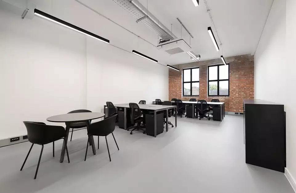 Office space to rent at Mare Street Studios, 203/213 Mare Street, Hackney, London, unit MS.303, 471 sq ft (43 sq m).