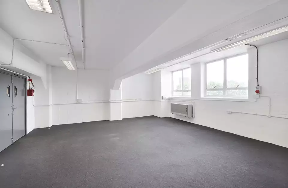 Office space to rent at The Biscuit Factory, Drummond Road, London, unit TB.J204, 520 sq ft (48 sq m).