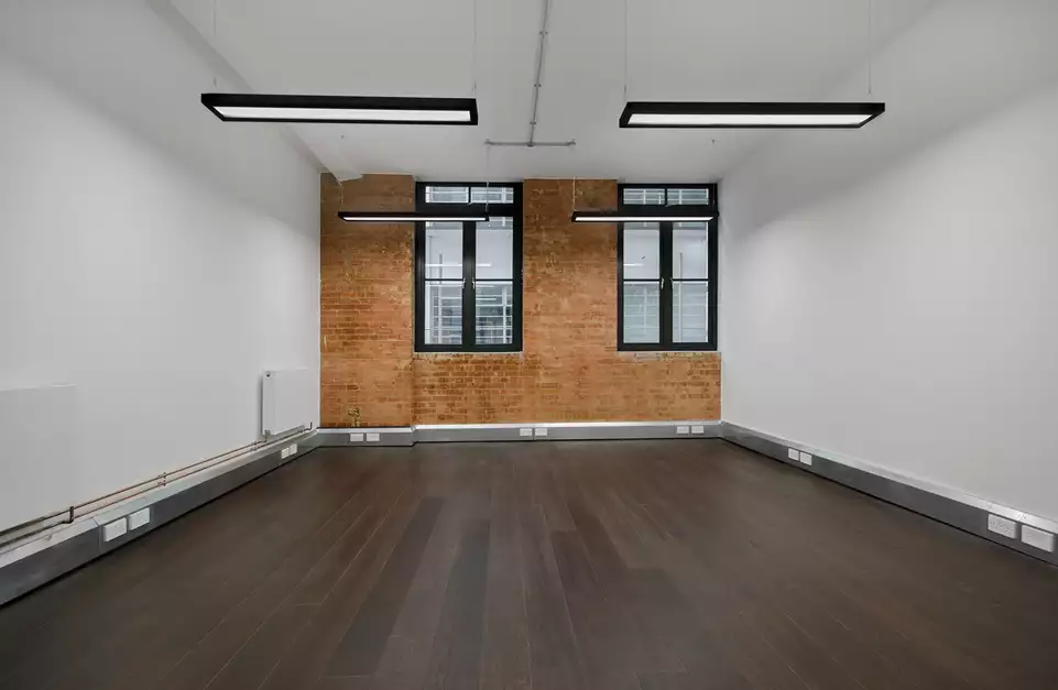 Office space to rent at The Chocolate Factory, Clarendon Road , Wood Green, London, unit WB.111, 373 sq ft (34 sq m).