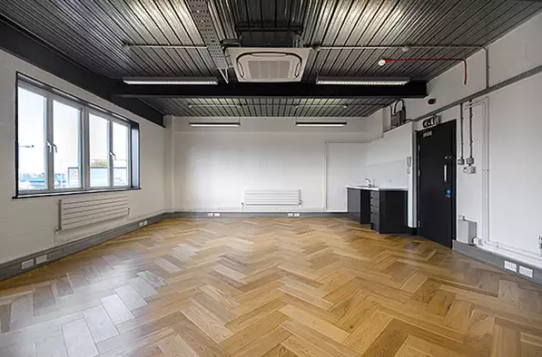 Office space to rent at Morie Street Studios, 4-6 Morie Street, London, unit MO.B6.04, 940 sq ft (87 sq m).