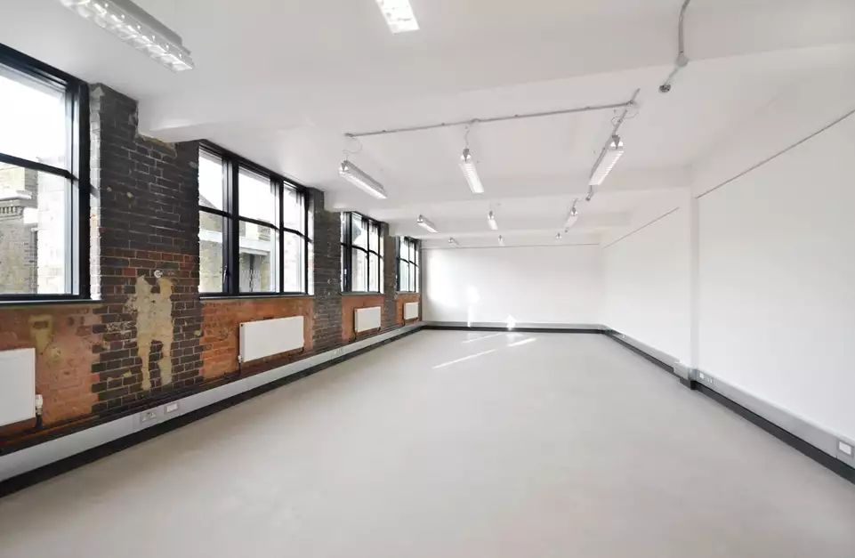 Office space to rent at Pill Box, 115 Coventry Road, Bethnal Green, London, unit PB.313, 731 sq ft (67 sq m).