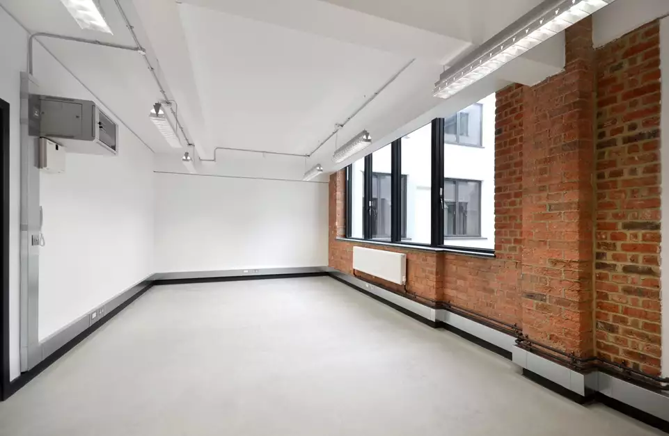 Office space to rent at Pill Box, 115 Coventry Road, Bethnal Green, London, unit PB.319, 353 sq ft (32 sq m).