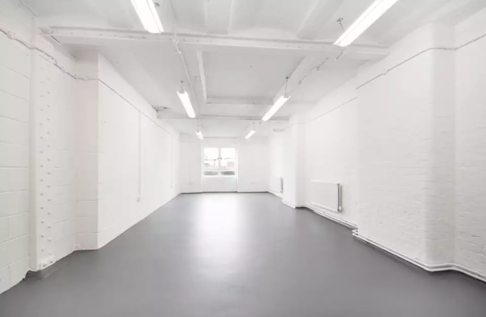 Office space to rent at The Biscuit Factory, Drummond Road, London, unit TB.B201.4, 474 sq ft (44 sq m).
