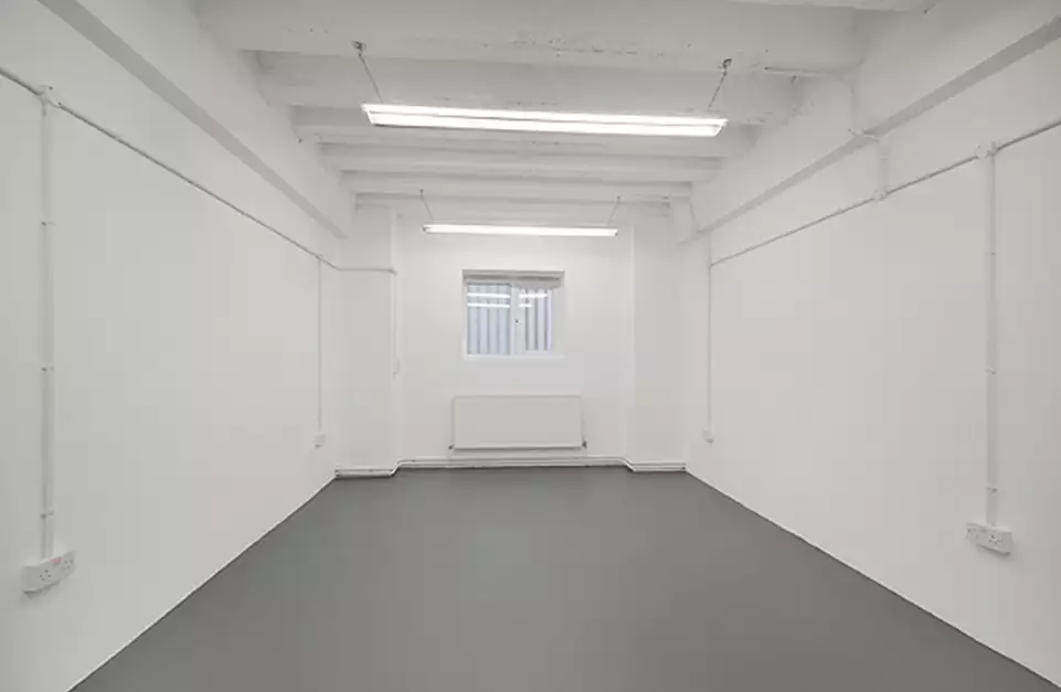 Office space to rent at The Biscuit Factory, Drummond Road, London, unit TB.B306, 215 sq ft (19 sq m).
