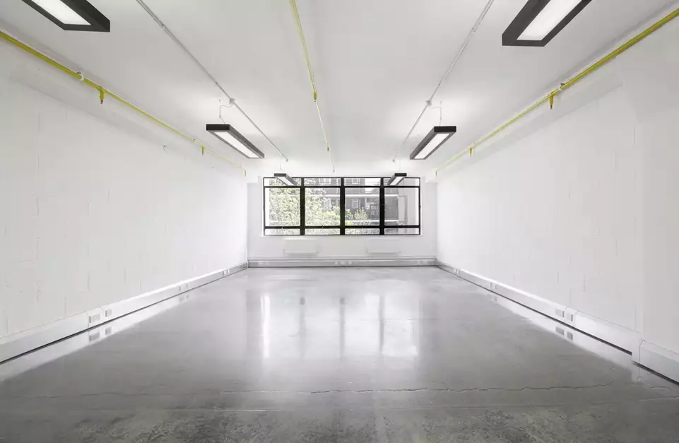 Office space to rent at The Biscuit Factory, Drummond Road, London, unit TB.J312, 683 sq ft (63 sq m).