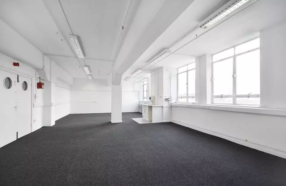 Office space to rent at The Biscuit Factory, Drummond Road, London, unit TB.J404/5, 850 sq ft (78 sq m).