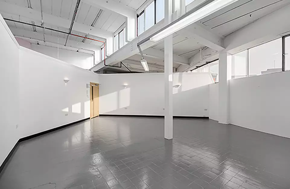 Office space to rent at The Chocolate Factory, Clarendon Road , Wood Green, London, unit WB.A208, 580 sq ft (53 sq m).