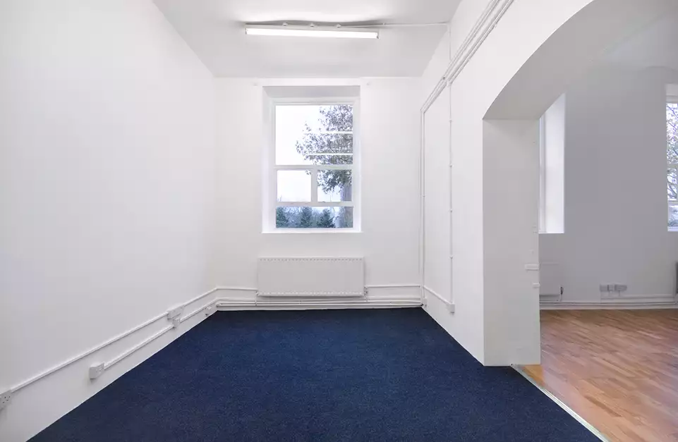 Office space to rent at Canalot Studios, 222 Kensal Road, Westbourne Park, London, unit CN.006/8, 920 sq ft (85 sq m).