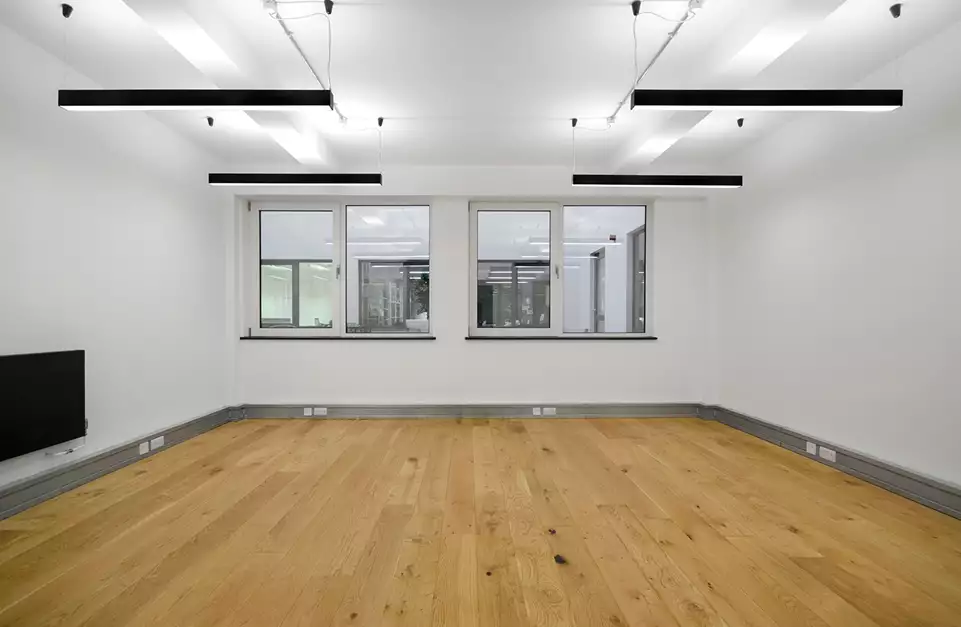 Office space to rent at Canalot Studios, 222 Kensal Road, Westbourne Park, London, unit CN.213, 331 sq ft (30 sq m).