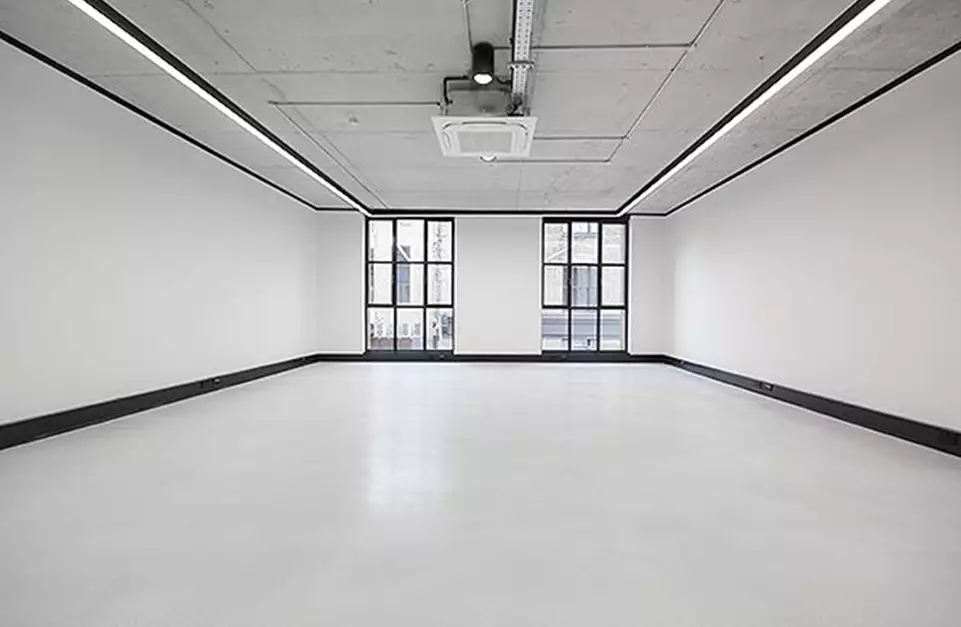 Office space to rent at The Frames, 1 Phipp Street, London, unit FR.112, 741 sq ft (68 sq m).