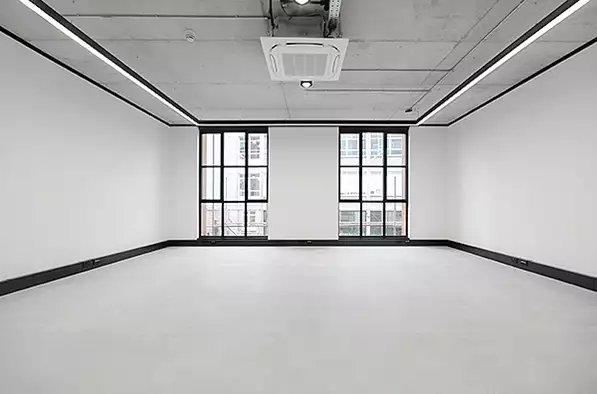 Office space to rent at The Frames, 1 Phipp Street, London, unit FR.114, 606 sq ft (56 sq m).
