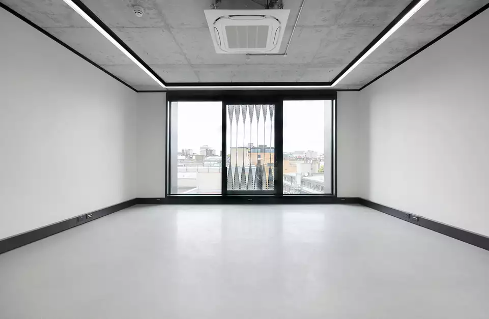 Office space to rent at The Frames, 1 Phipp Street, London, unit FR.403, 435 sq ft (40 sq m).