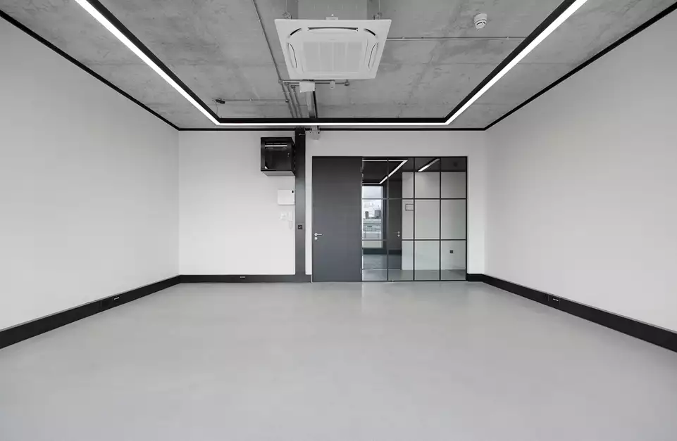 Office space to rent at The Frames, 1 Phipp Street, London, unit FR.403, 435 sq ft (40 sq m).