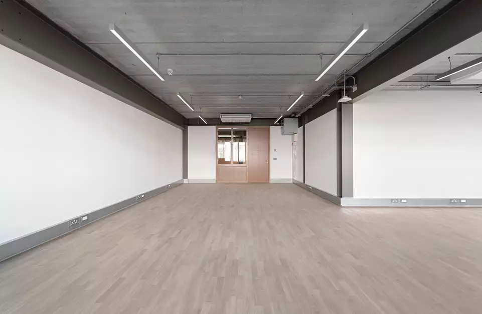 Office space to rent at Brickfields, 37 Cremer Street, London, unit BK.204, 811 sq ft (75 sq m).