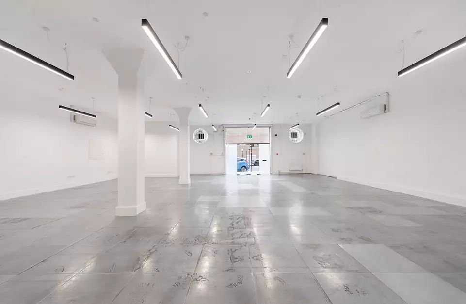 Office space to rent at The Centro Buildings, The Centro Buildings, 20-23 Mandela Street, London, unit CE.FOR.GN, 1586 sq ft (147 sq m).