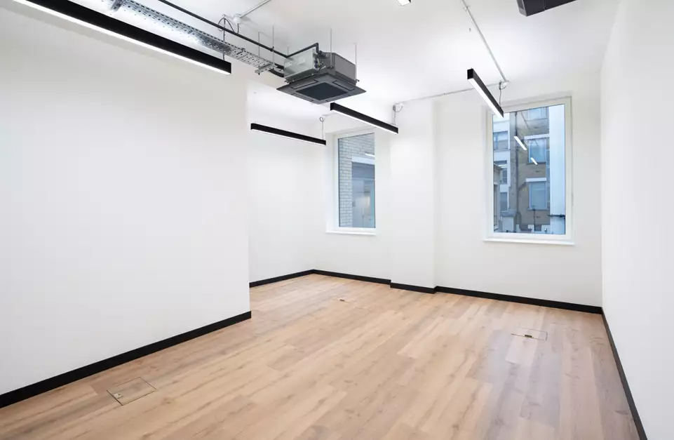 Office space to rent at Fleet Street, 154 - 160 Fleet Street, Blackfriars, London, unit FS.104, 271 sq ft (25 sq m).