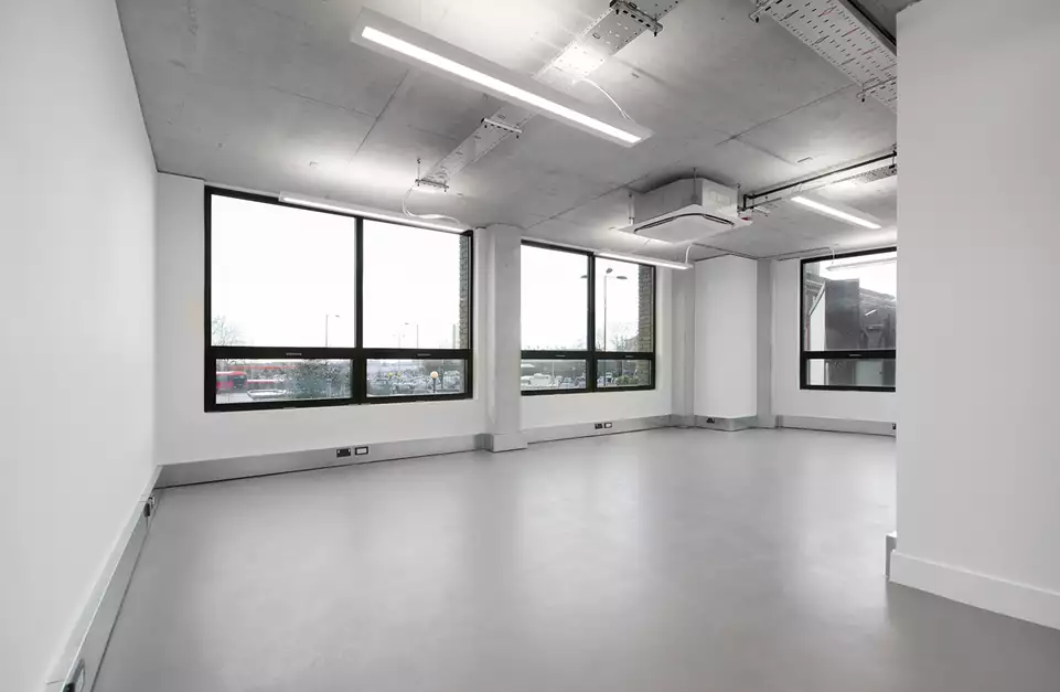 Office space to rent at Grand Union Studios, 332 Ladbroke Grove, London, unit GU.1.21, 496 sq ft (46 sq m).