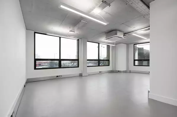 Office space to rent at Grand Union Studios, 332 Ladbroke Grove, London, unit GU.1.21, 496 sq ft (46 sq m).