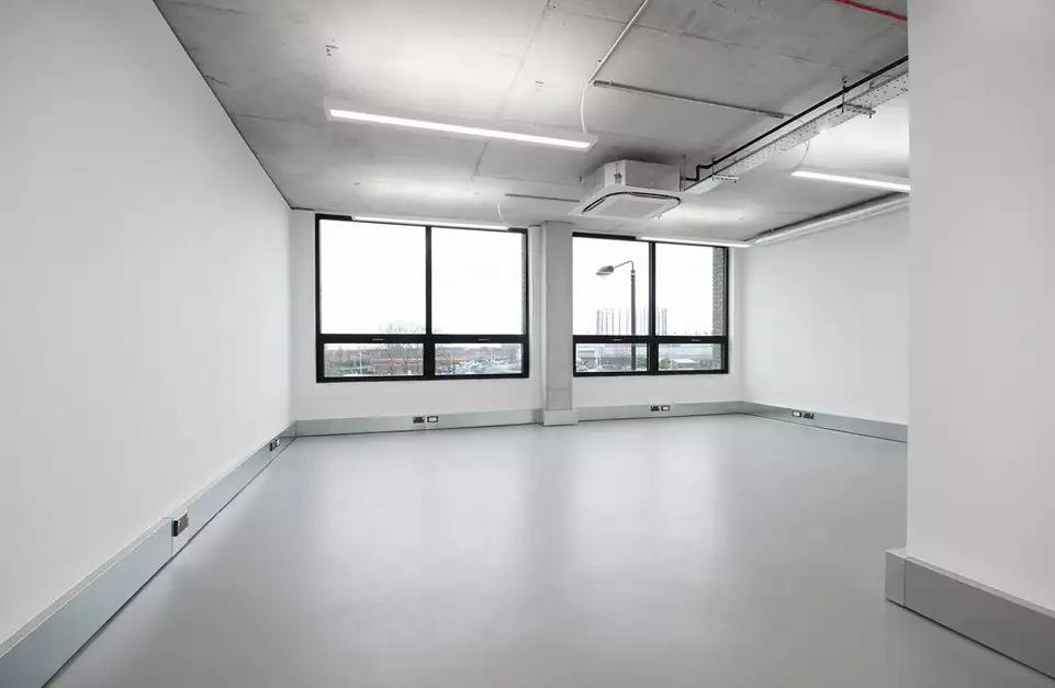 Office space to rent at Grand Union Studios, 332 Ladbroke Grove, London, unit GU.2.20, 461 sq ft (42 sq m).