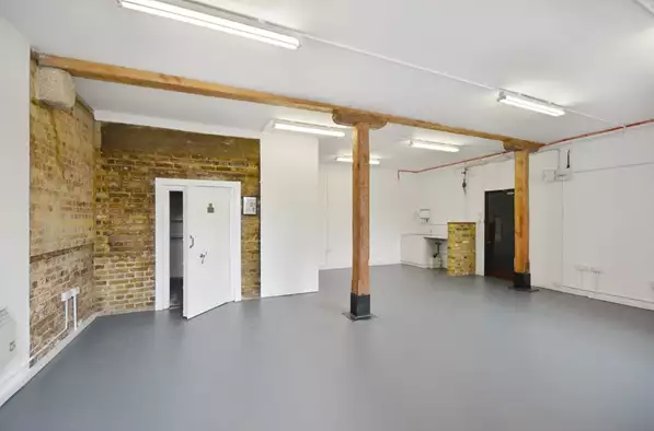 Office space to rent at The Leather Market, Weston Street, London, unit LM03.0G2, 616 sq ft (57 sq m).