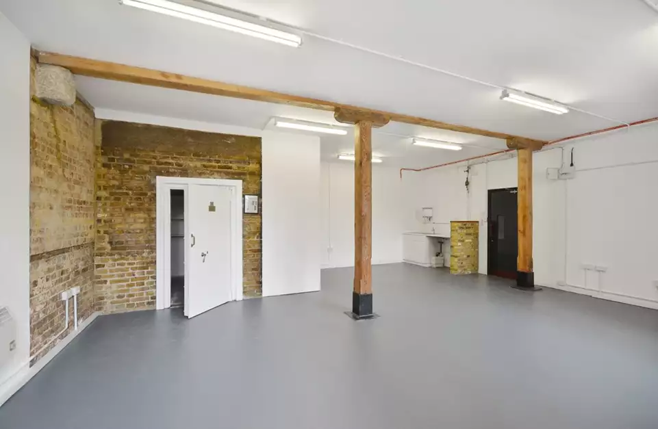 Office space to rent at The Leather Market, Weston Street, London, unit LM03.0G2, 616 sq ft (57 sq m).