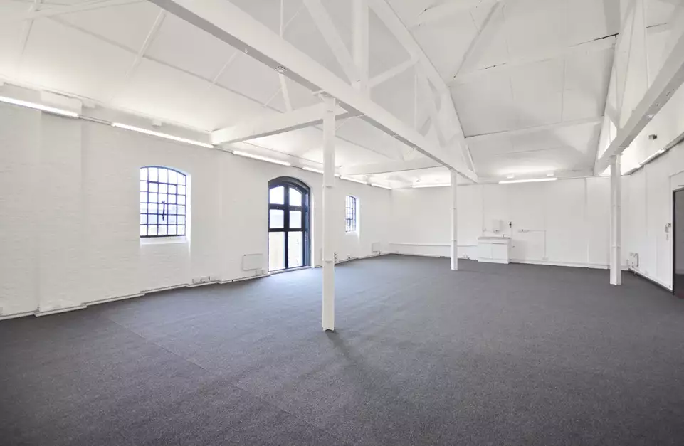 Office space to rent at The Leather Market, Weston Street, London, unit LM13.3.2, 1146 sq ft (106 sq m).
