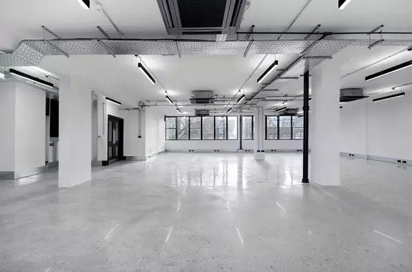 Office space to rent at E1 Studios, 3-15 Whitechapel Road, London, unit NH.207, 2015 sq ft (187 sq m).