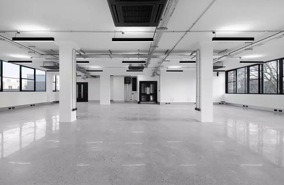 Office space to rent at E1 Studios, 3-15 Whitechapel Road, London, unit NH.207, 2015 sq ft (187 sq m).
