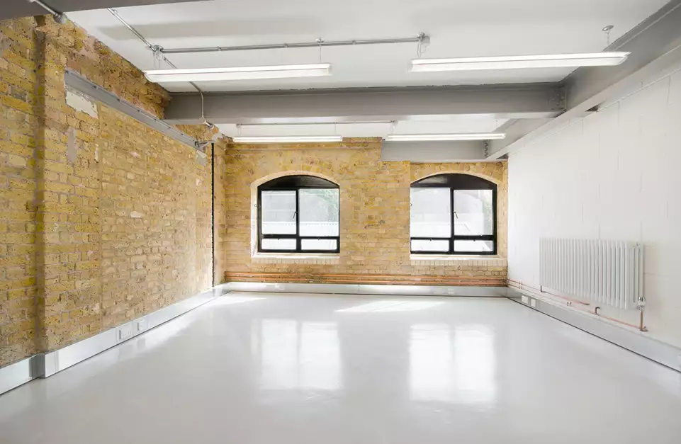 Office space to rent at The Biscuit Factory, Drummond Road, London, unit TB.A208, 269 sq ft (24 sq m).