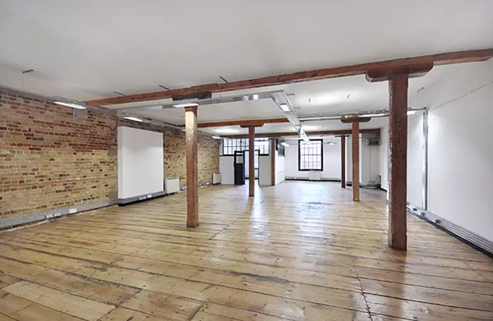 Office space to rent at The Leather Market, Weston Street, London, unit LM04.101, 1860 sq ft (172 sq m).