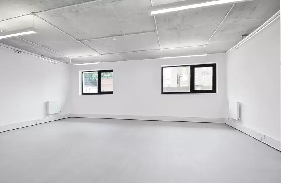 Office space to rent at ScreenWorks, 22 Highbury Grove, Islington, London, unit SW.G09, 622 sq ft (57 sq m).