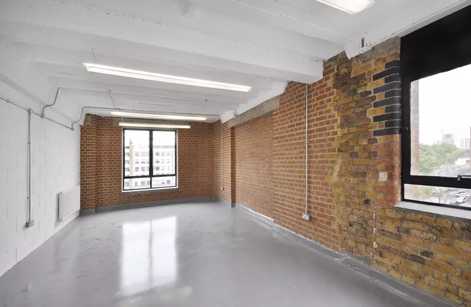 Office space to rent at The Biscuit Factory, Drummond Road, London, unit TB.B401, 316 sq ft (29 sq m).