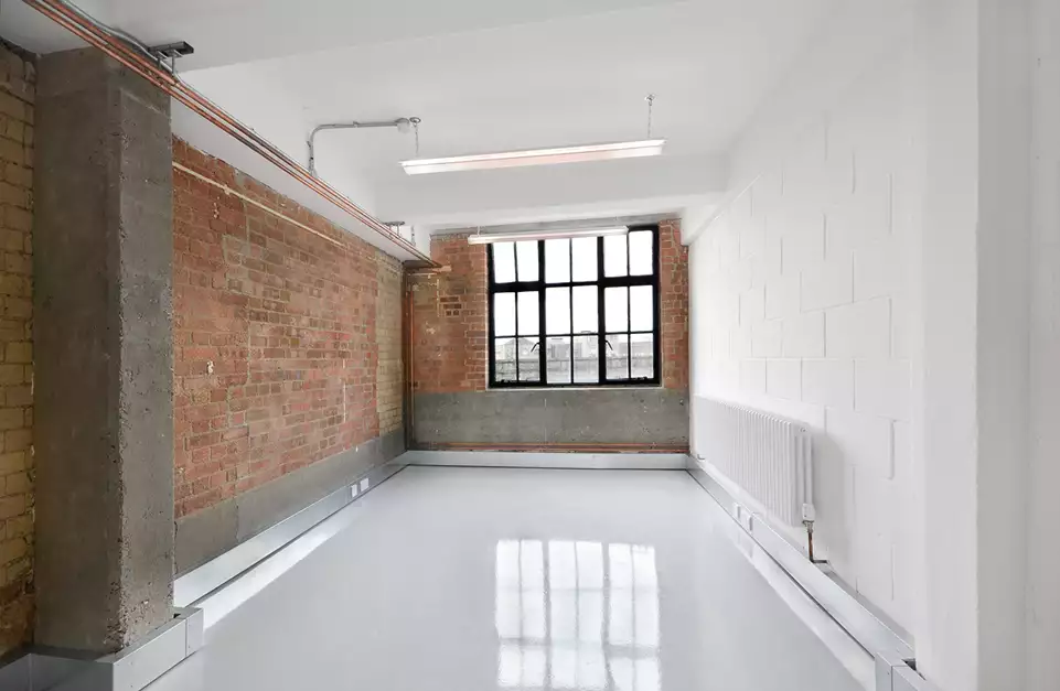 Office space to rent at The Biscuit Factory, Drummond Road, London, unit TB.K212, 170 sq ft (15 sq m).