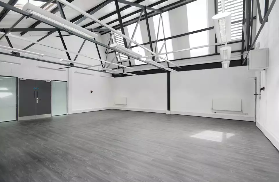 Office space to rent at The Light Box, 111 Power Road, Chiswick, London, unit PC.105, 921 sq ft (85 sq m).